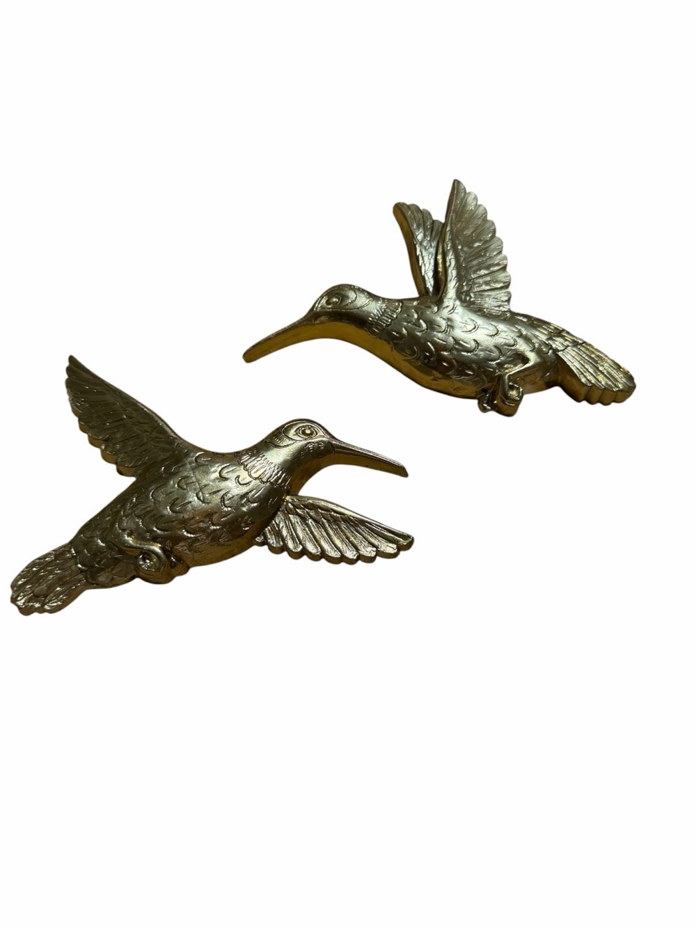 Homco Hummingbird Wall Decor- Pair